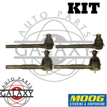 Moog New Replacement Complete Inner &amp; Outer Tie Rod End PairS For Chevrolet GMC