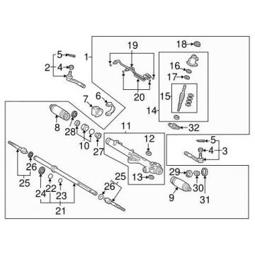 NEW GENUINE TOYOTA OEM OUTER TIE ROD END SET QTY 2 45046-09210 SEQUOIA TUNDRA