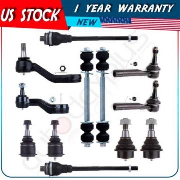 New Front Suspension Kit for 2001-06 GMC Yukon XL 1500 Ball Joint Tie Rod End