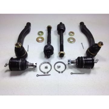 4 Kit Suspension Steering Parts Ball Joints Tie Rod Ends 1 Year Warranty