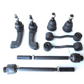 2002-2004 JEEP LIBERTY TIE ROD END FRONT OUTER INNER &amp; SWAY BAR &amp; BALL JOINT 8PC