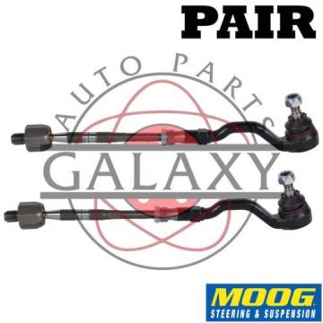 Moog New Replacement Complete Tie Rod End Assembly Pair For BMW X3 04-10