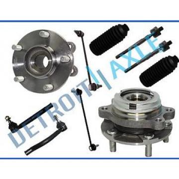 New 10pc Front Wheel Hub &amp; Bearing Assembly Suspension Kit - 2.5L Engine ONLY