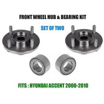 Front Wheel Hub &amp; Bearing Kit Assembly SPK604 510055   SET OF TWO