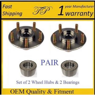 2008-2013 MITSUBISHI LANCER FRONT Wheel Hub &amp; Bearing Kit Assembly (PAIR)