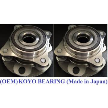 Front Wheel Hub &amp; KOYO Bearing Assembly fit LEXUS GX470 (4WD) 2003-2009 (PAIR)