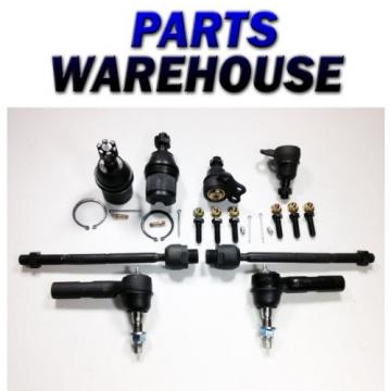 8 Piece Kit for Dodge Dakota Durango 4WD 00-03 Ball Tie Rod Ends 2 Year Warranty