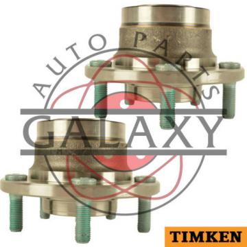 Timken Pair Rear Wheel Bearing Hub Assembly Fits Mazda 6 03-04 Ford Fusion 06-07