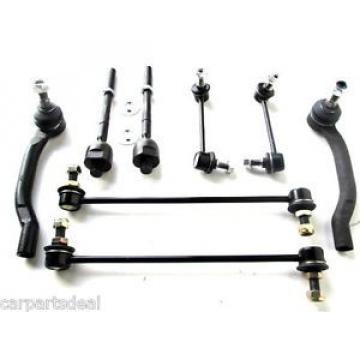 Honda Pilot 2003-2005 Tie Rod End Front Inner &amp; Outer Sway Bar Link 8Pcs Kit