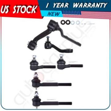 For Mercury Grand Marquis 95-02 Suspension Kit Tie Rod Ends Pitman &amp; Idler Arm