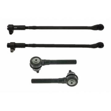 4 Pc New Kit Inner and Outer Tie Rod Ends for Chrysler 300M LHS Dodge Intrepid