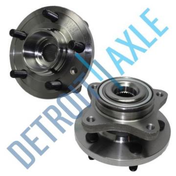 Pair: 2 New FRONT Driver and Passenger Wheel Hub and Bearing Assembly