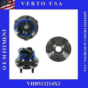 Pair (2) New Front Wheel Hub Bearing Assembly With Lifetime Warranty VHB513214X2