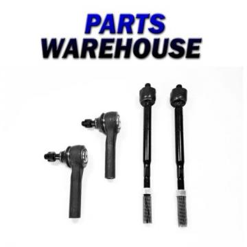 4 Piece Kit Inner Outer Tie Rod Front End For Town &amp; Country 05-07 2 Yr Warranty