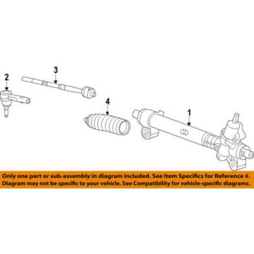 GM OEM Steering Gear-Outer Tie Rod End 19210064