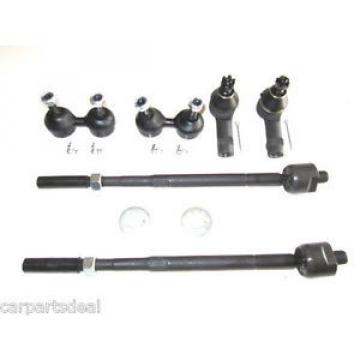 Fits Hyundai Elantra 2001-2006 Tie Rod End Sway Bar Link 6Psc Outer Inner Front