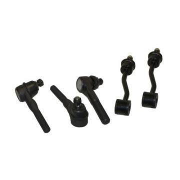 Jeep Wrangler TJ Steering Tie Rod End Track Bar Ball Joints Set Sway Bar Link