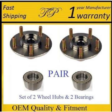 FRONT Wheel Hub &amp; Bearing Kit Assembly For 2006-2009 HYUNDAI TUCSON (PAIR)