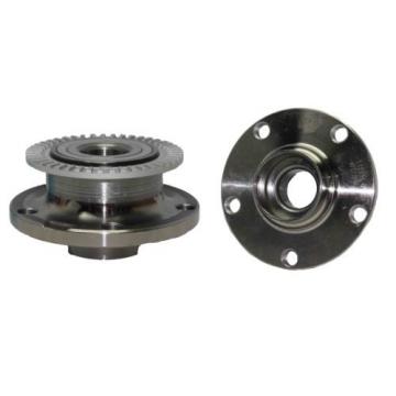 Both (2) Rear Complete Wheel Hub &amp; Bearing Assembly for 2002-09 Audi A4 ABS