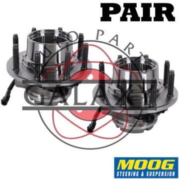 Moog Replacement New Front Wheel Hub Bearings Pair For Ford F-250 F-350