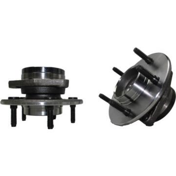 Both (2) New Complete Front Wheel Hub &amp; Bearing Assembly F-150 Trucks 4x4 NO ABS