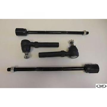 2 Inner 2 Outer tie rod ends Front Steering  Fit Ford Mustang Warranty