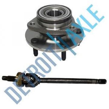 Dodge Ram 1500 DRIVER SIDE U JOINT Axle + Wheel Hub Bearing Assembly; 4X4