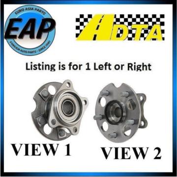 For RX330 RX350 RX400H Highlander AWD 4cyl V6 DTA Rear Wheel Hub Bearing NEW