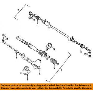 MITSUBISHI OEM 91-99 3000GT Front-Steering-Inner Tie Rod End MR131830