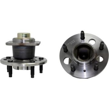 Pair: 2 New REAR 2008 Chevrolet Impala 5 Bolt FWD Wheel Hub and Bearing Assembly