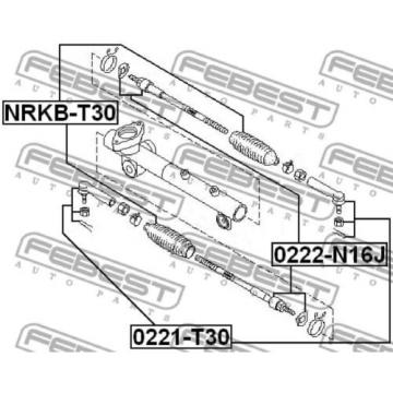 Steering Tie Rod End For Nissan Truck D22 (1997-Now)