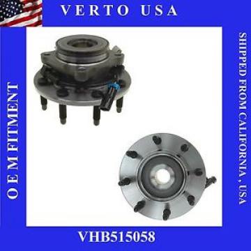 Front Wheel Hub &amp; Bearing Assembly GMC Trucks 4x4 8-Lug VHB515058