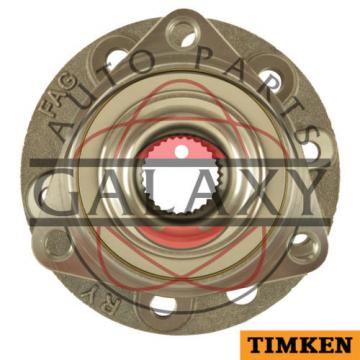 Timken Pair Front Wheel Bearing Hub Assembly For Saab 9-5 2002-2009