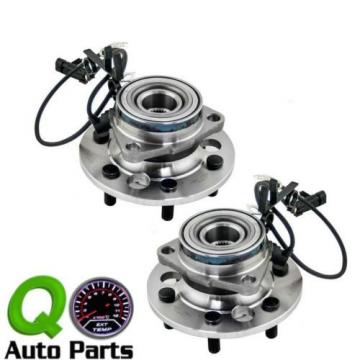 New Pair Set Front Wheel Hub Bearing Assembly Cadillac Chevy GMC Pickup Truck