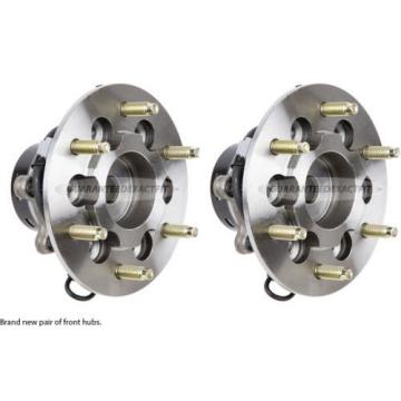 Pair New Front Left &amp; Right Wheel Hub Bearing Assembly For Chevy GMC And Isuzu