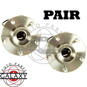 PAIR Chevy HHR Malibu Pontiac G6 Saturn Aura Front Wheel Hub Bearing Assembly