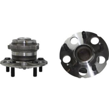 Pair: 2 New REAR Honda Crosstour CR-V 5 Bolts FWD Wheel Hub and Bearing Assembly