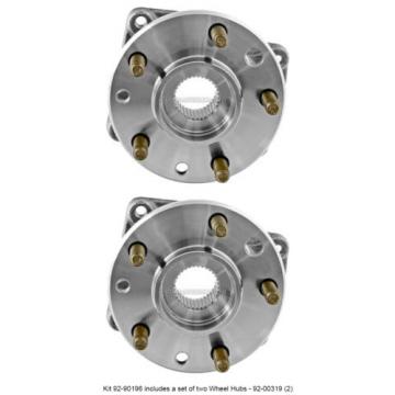 Pair New Front Left &amp; Right Wheel Hub Bearing Assembly For GM Various Vehicles