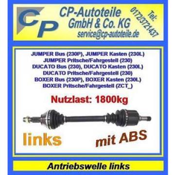 Drive shaft front left Peugeot Boxer Pickup Chassis (ZCT_) 1800 kg