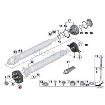 BMW Genuine Constant Velocity Joint Driveshaft Flex Disc E60 E60N F10