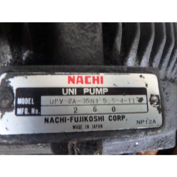 Nachi Variable Vane &amp; Motor_PVS2B35N111_LTIS85NNRY_UPV2A35N15.5411 Pump