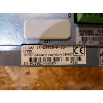 Rexroth HCS02.1E-W0028-A-03-NNNN IndraDrive C