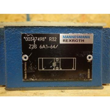 Mannesmann Rexroth Z2S 6A1-64/