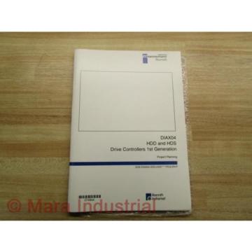 Rexroth Indramat DOK-DIAX04-HDD+HDS Project Planning Manual