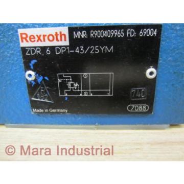 Rexroth Bosch R900409965 Valve ZDR 6 DP1-43/25YM - New No Box