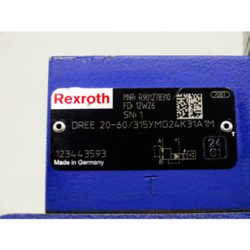 Rexroth  R901278310 /  DREE 20-60/315YMG24K31A1M  /  Proportional valve ventil