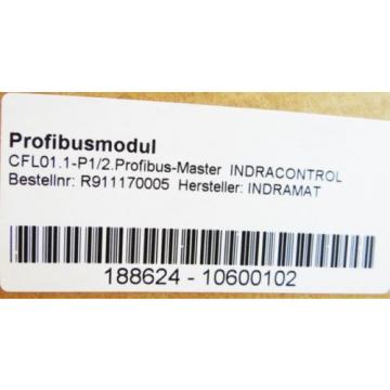 Rexroth Indramat CFL01.1-P1/2. Profibusmodul Profibus-Master  -unused/OVP-