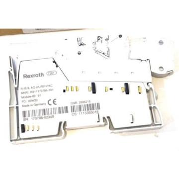 NEW BOSCH REXROTH R-IB IL AO 2/U/BP-PAC INLINE TERMINAL ANALOG 2OUTPUT MODULE