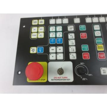 INDRAMAT / REXROTH BTM1.01/00 CONTROL PANEL / OPERATOR INTERFACE w/ E-STOP USED