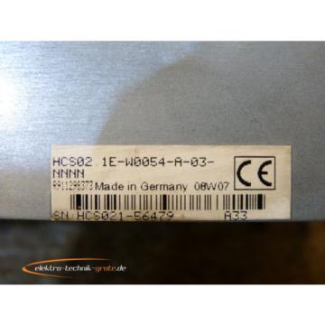 Rexroth HCS02.1E-W0054-A-03-NNNN IndraDrive C